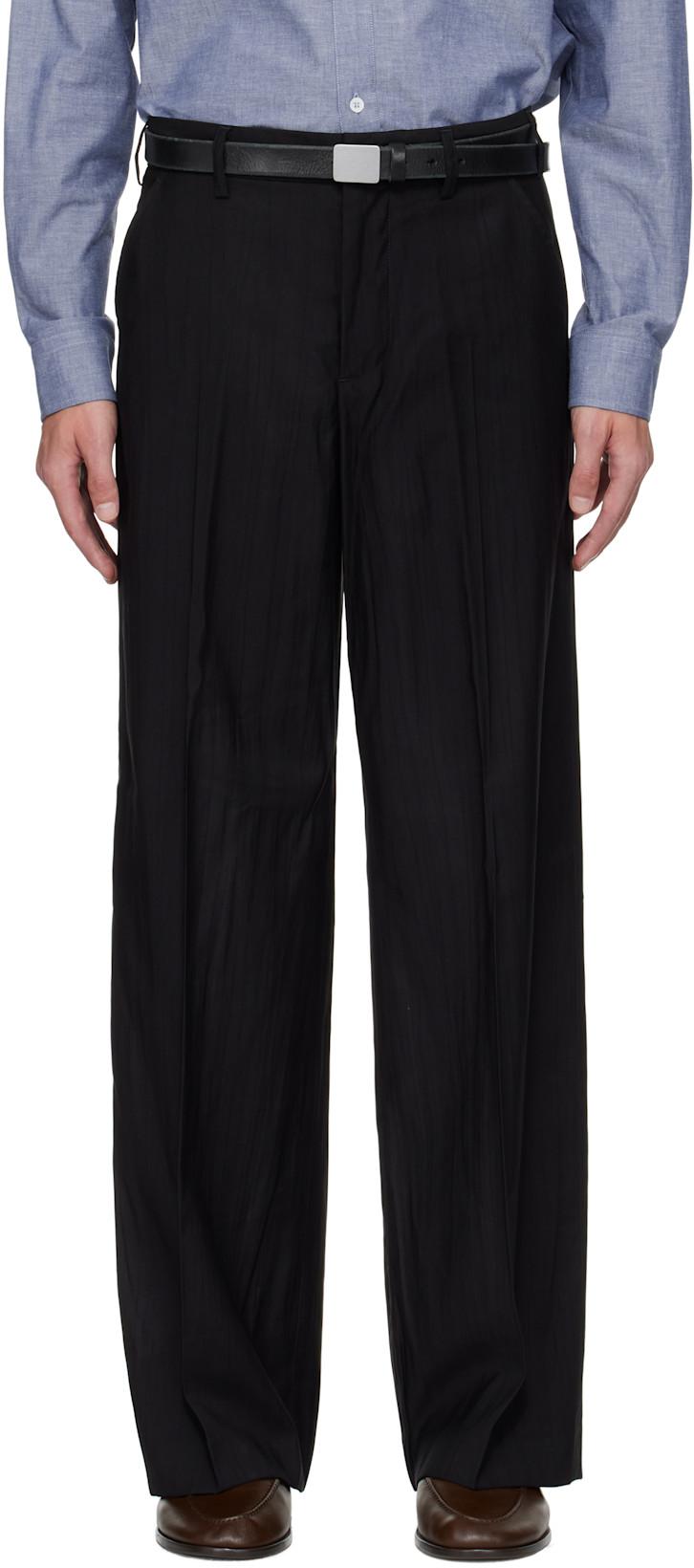 Black Sailor Trousers by OUR LEGACY