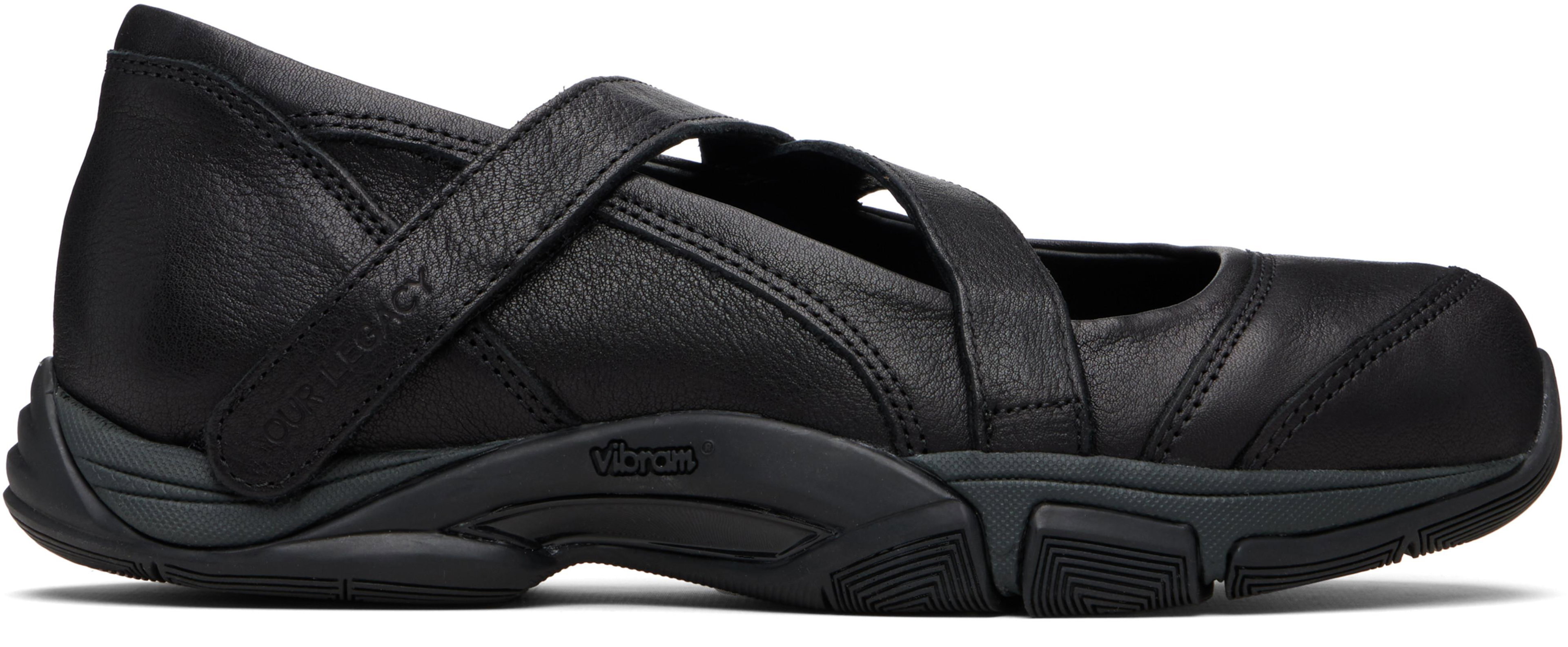 Black Sweetheart Dress Sneakers by OUR LEGACY