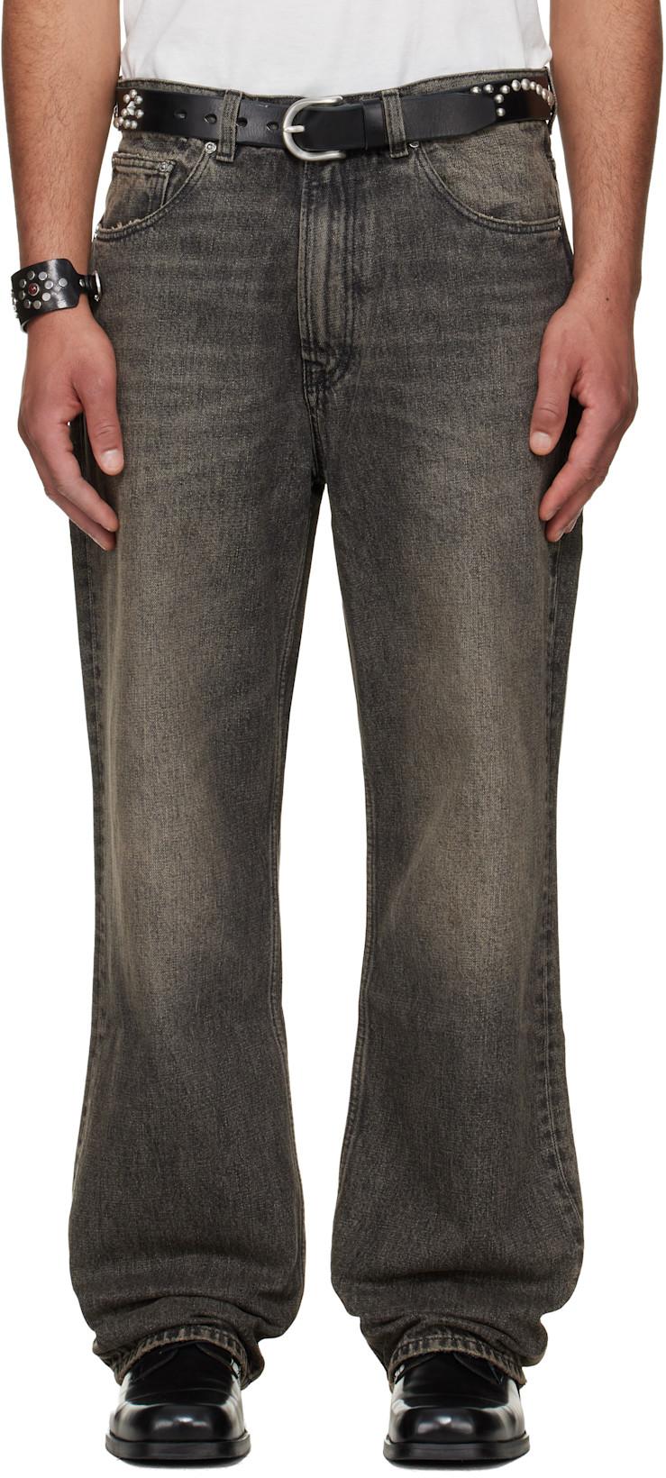 Black Third Cut Jeans by OUR LEGACY