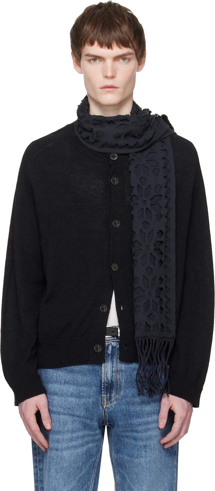 Black True Cardigan by OUR LEGACY
