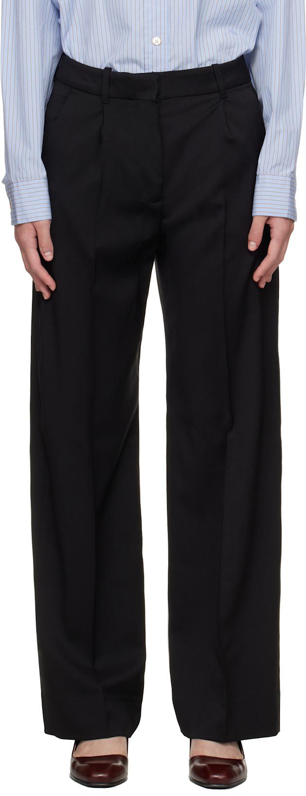 Black Universe Trousers by OUR LEGACY