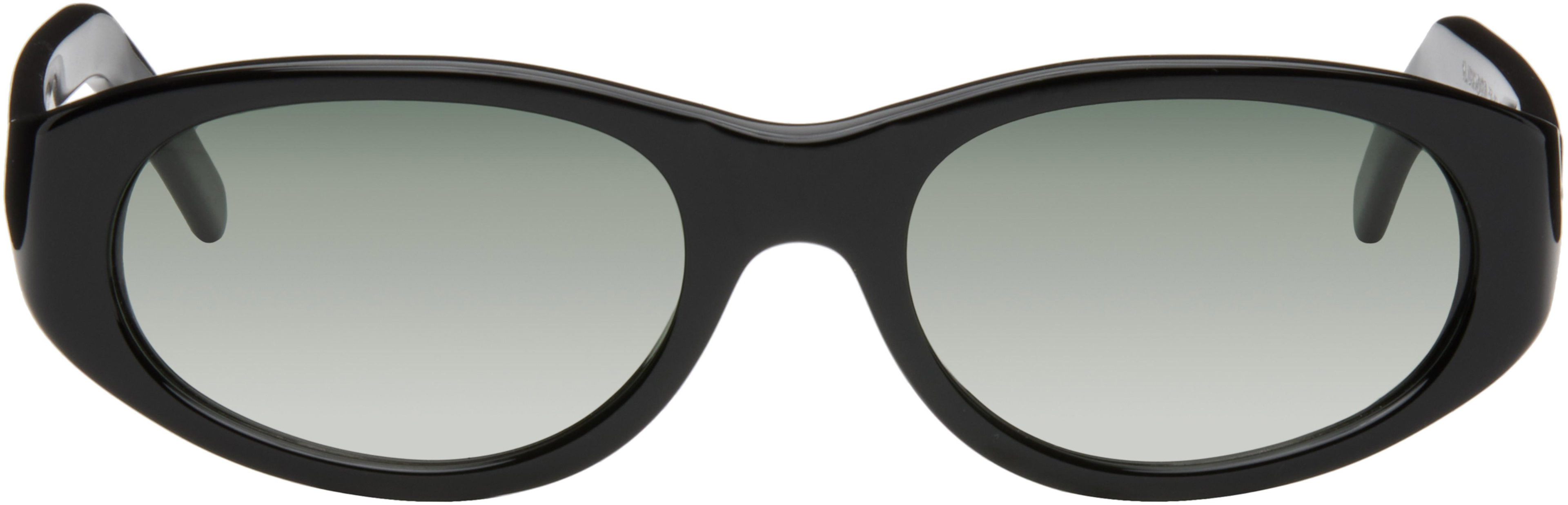 Black Unwound Sunglasses by OUR LEGACY