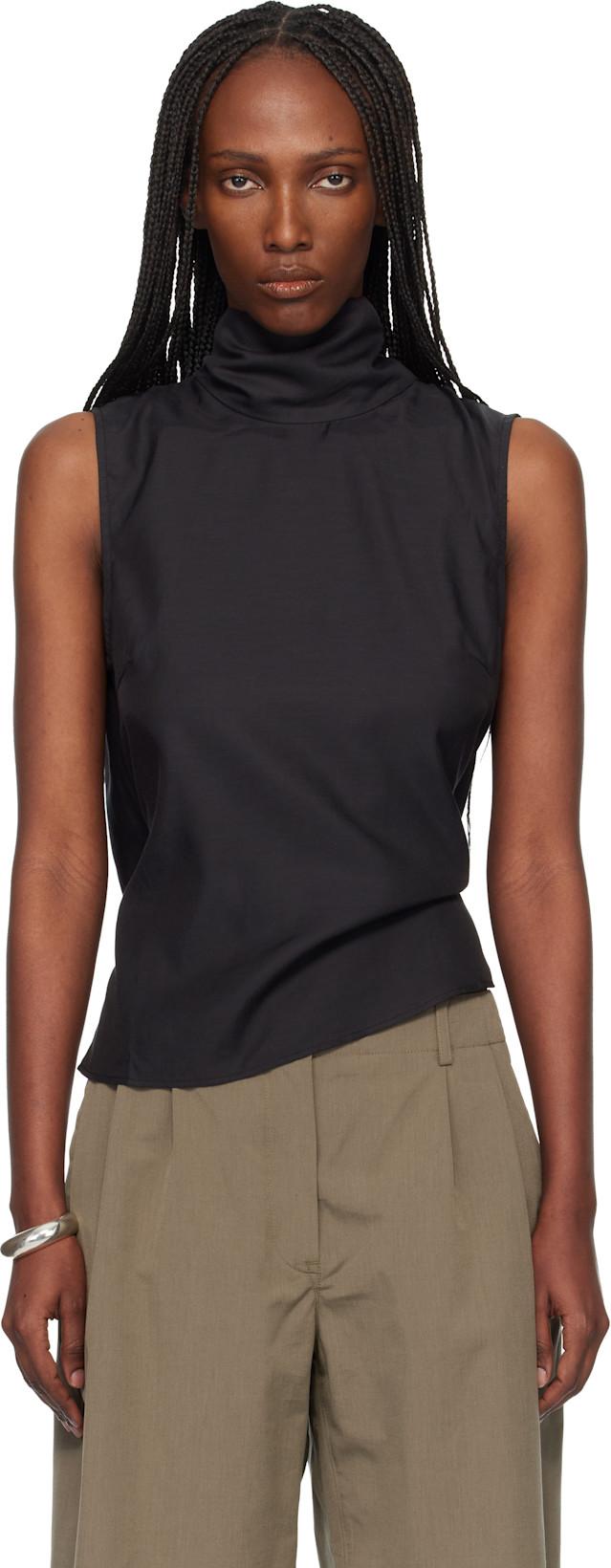 Black Virtuous Blouse by OUR LEGACY