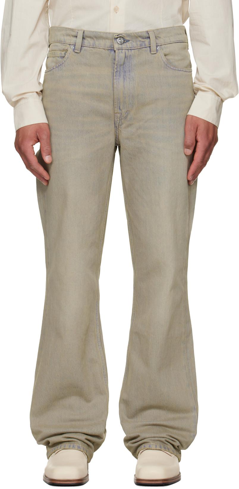 Blue 70s Cut Jeans by OUR LEGACY