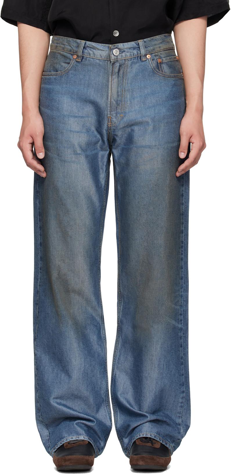 Blue Carlson Cut Jeans by OUR LEGACY