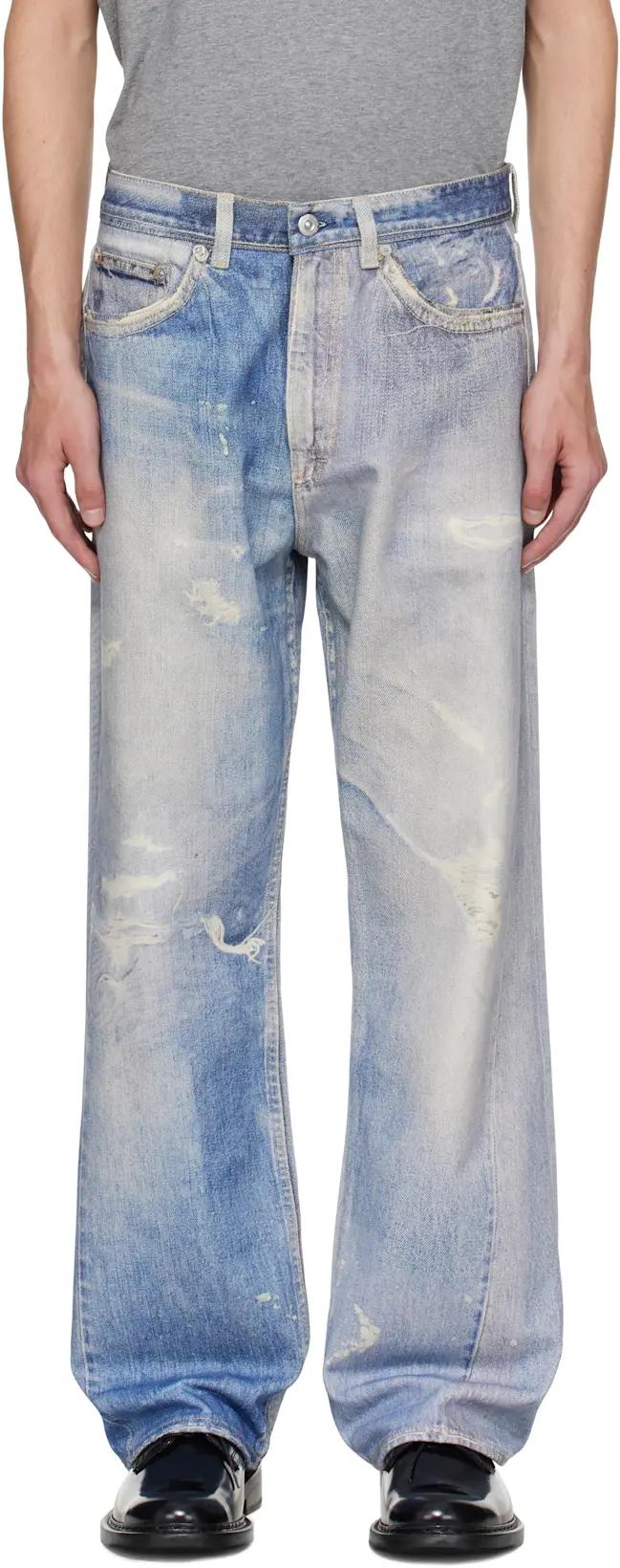 Blue Third Cut Jeans by OUR LEGACY