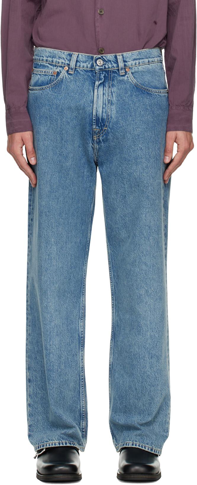 Blue Third Cut Jeans by OUR LEGACY