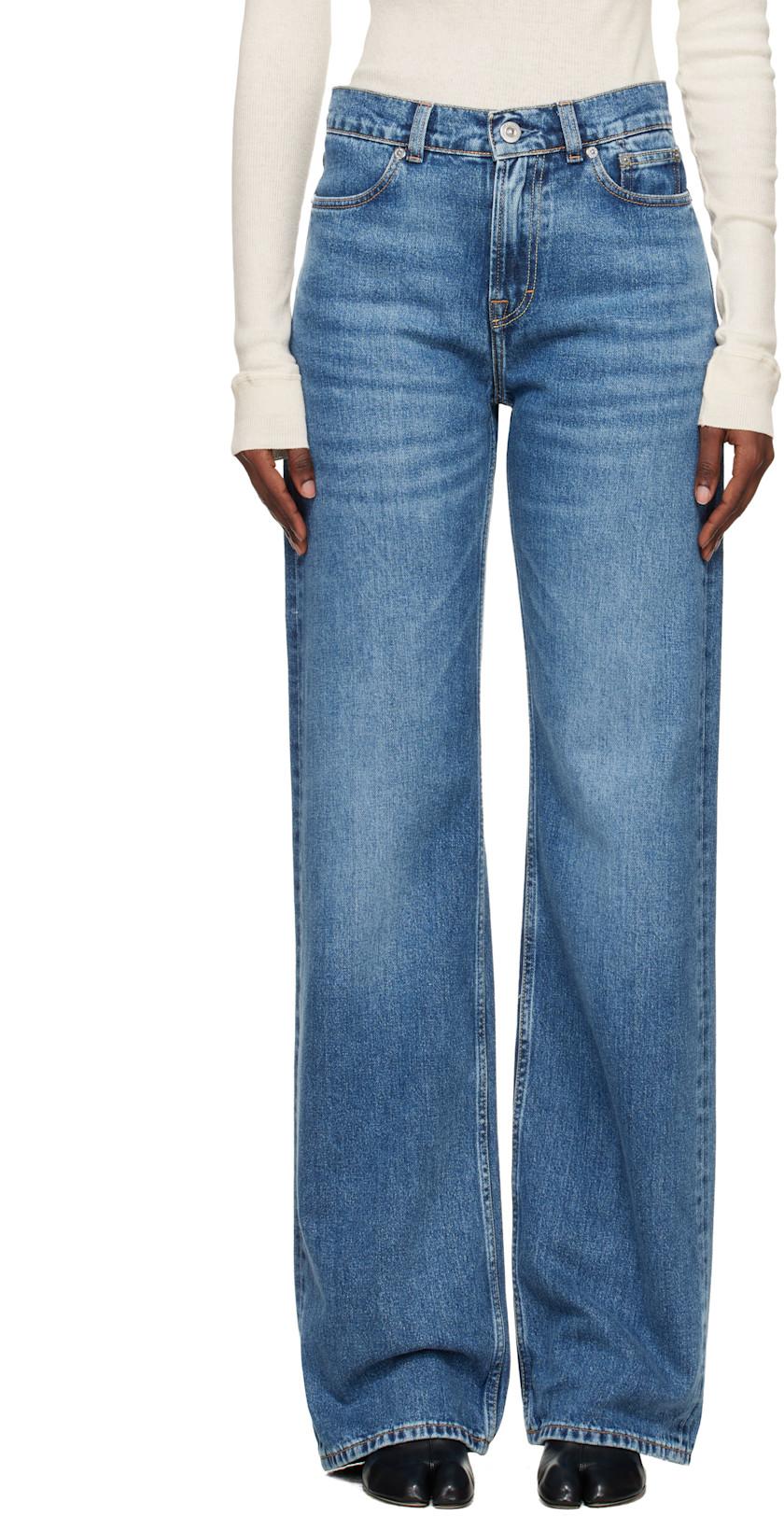Blue Wata Cut Jeans by OUR LEGACY
