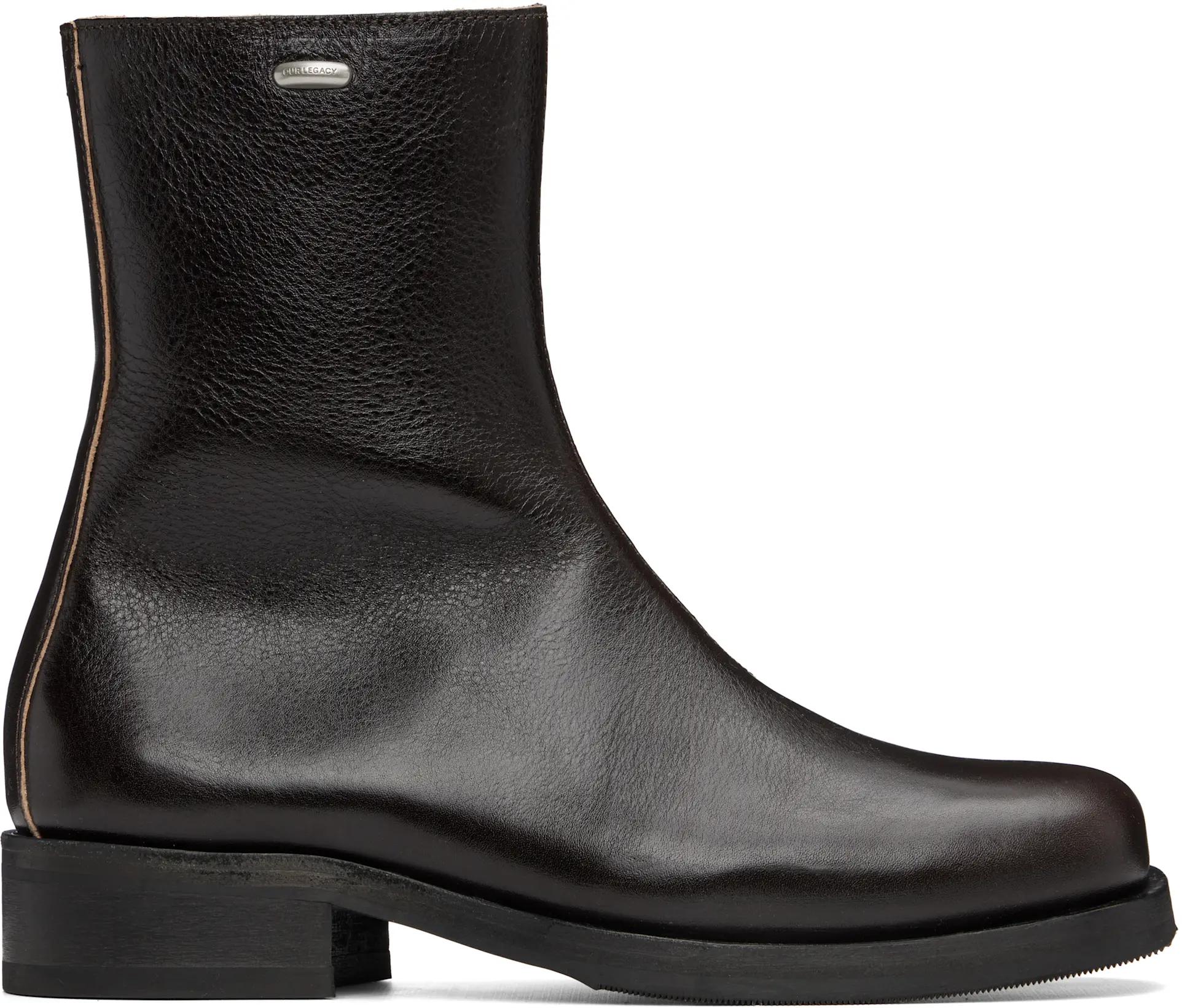 Brown Camion Boots by OUR LEGACY