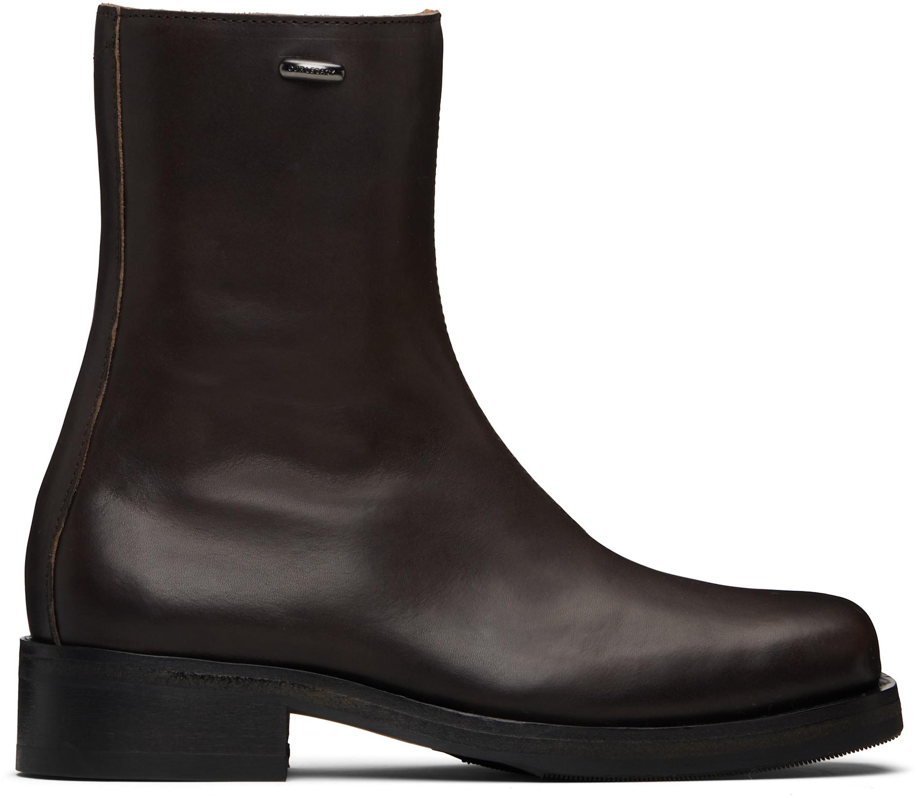 Brown Camion Boots by OUR LEGACY