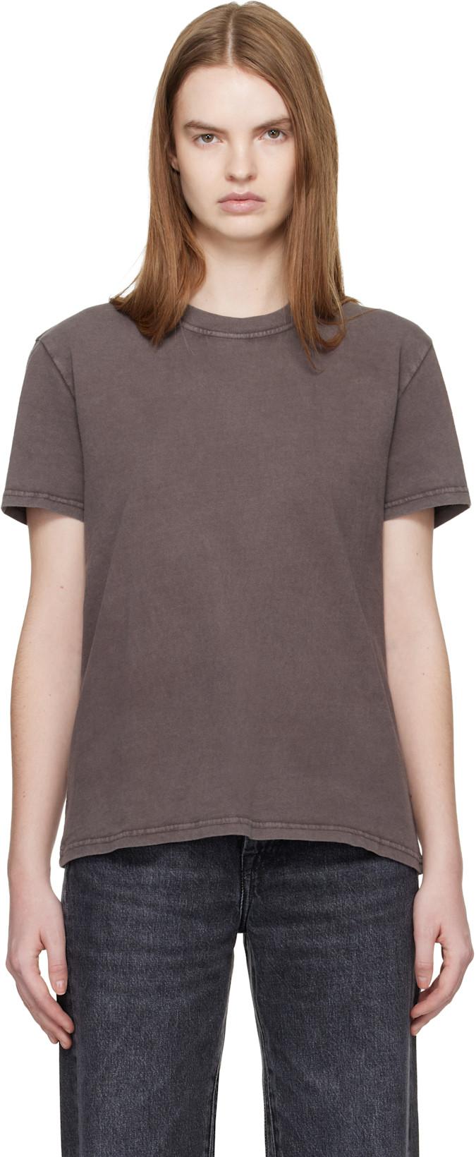 Brown Classic T-shirt by OUR LEGACY