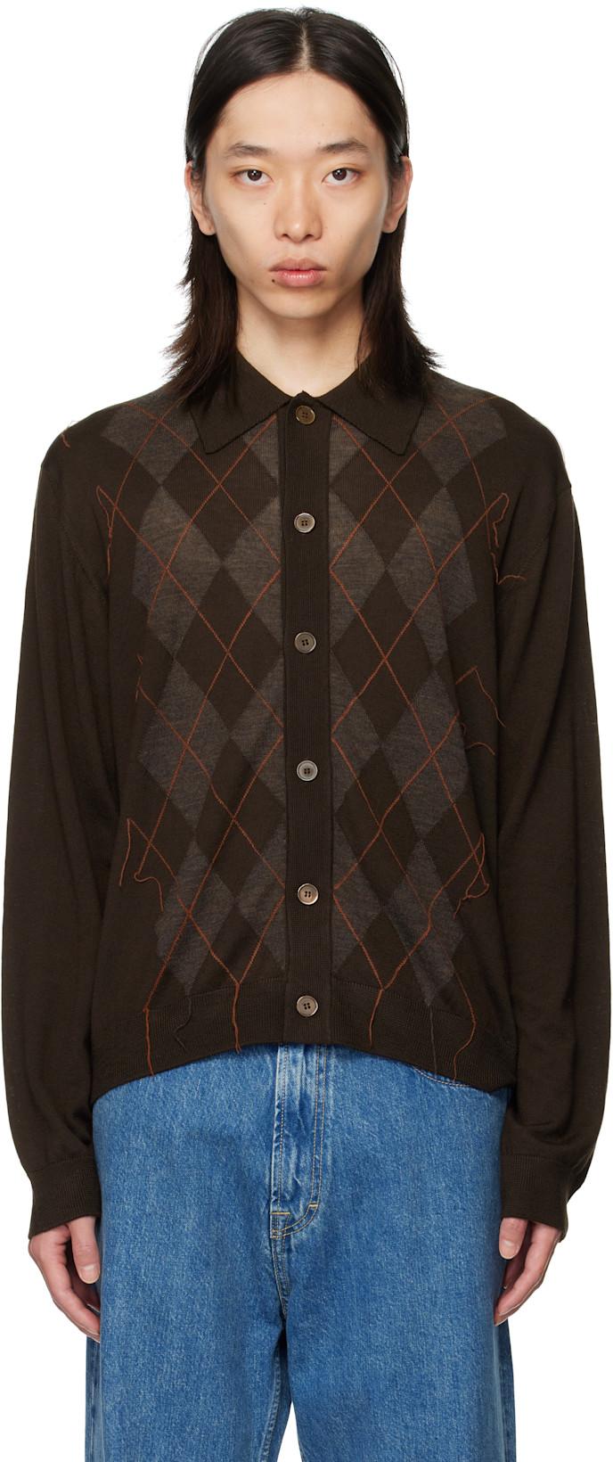 Brown Evening Polo by OUR LEGACY
