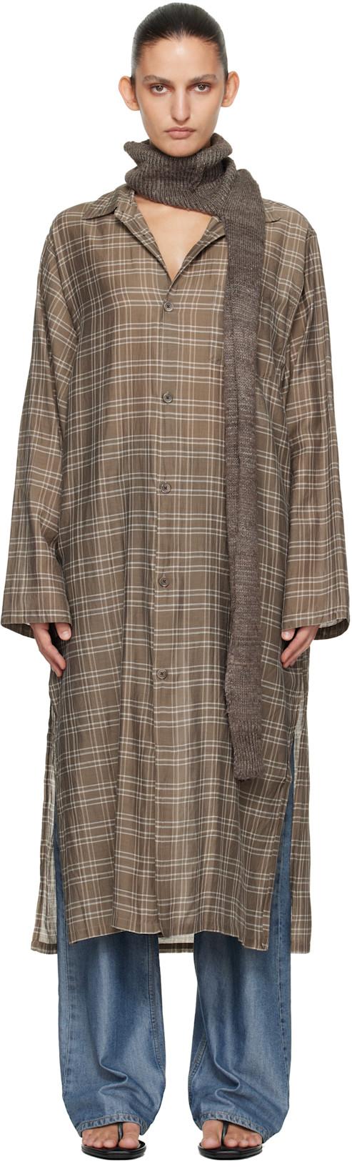 Brown Strand Shirt by OUR LEGACY