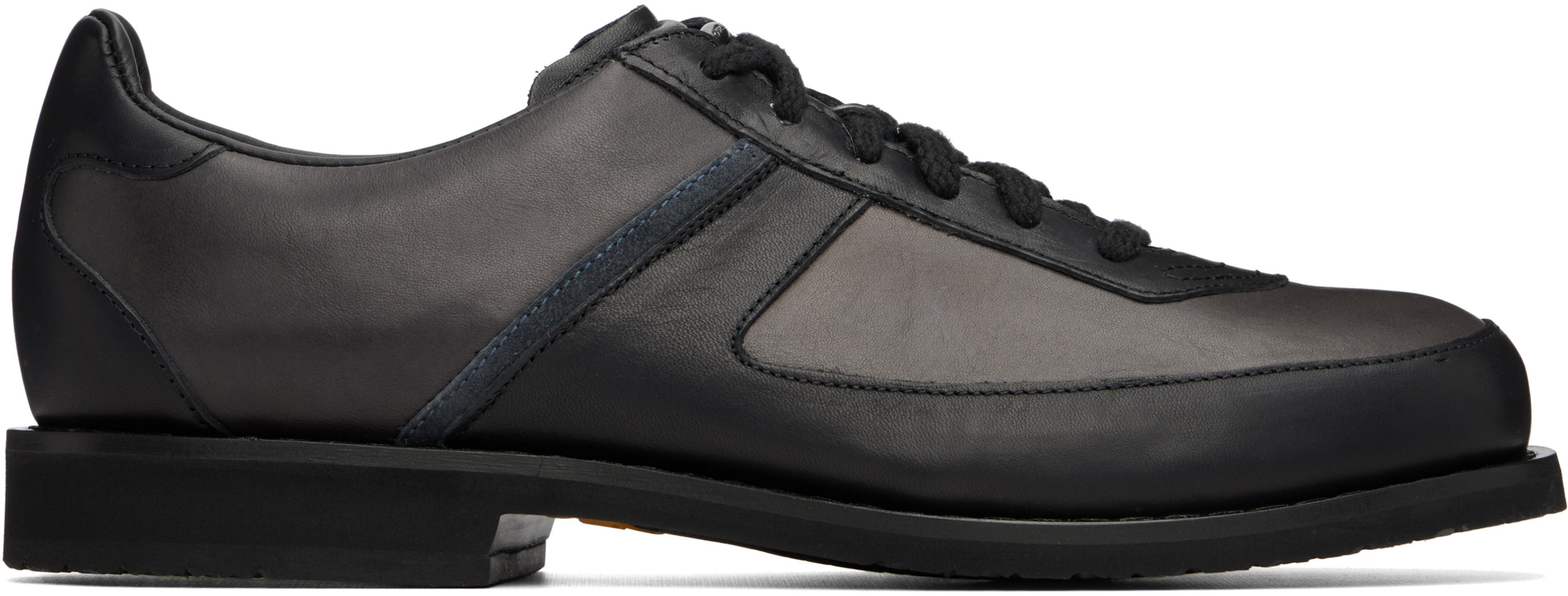 Brown & Black Ten Pin Sneakers by OUR LEGACY