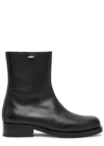 Camion leather ankle boots by OUR LEGACY