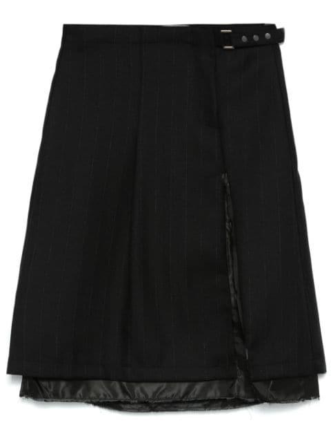 Clasp mini skirt by OUR LEGACY