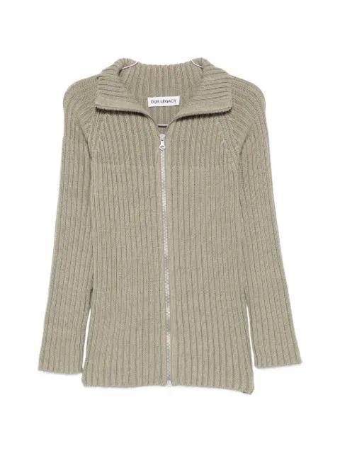 Column zip cardigan by OUR LEGACY