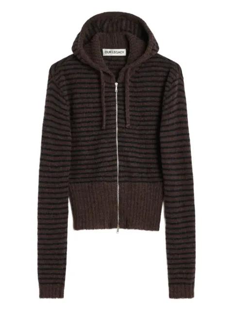 Compact long-sleeve cardigan by OUR LEGACY