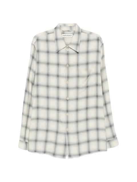 Every check-print long-sleeve shirt by OUR LEGACY