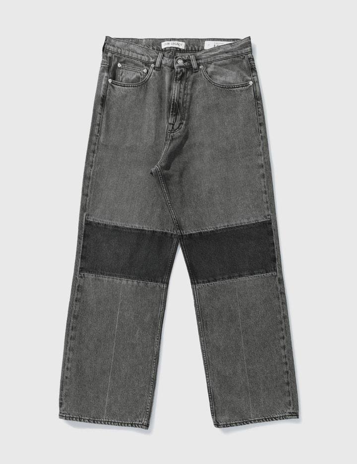 Extended Third Cut Super Light Washed Jeans by OUR LEGACY
