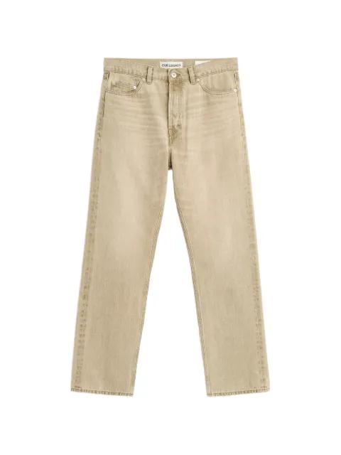 First Cu logo-patch jeans by OUR LEGACY