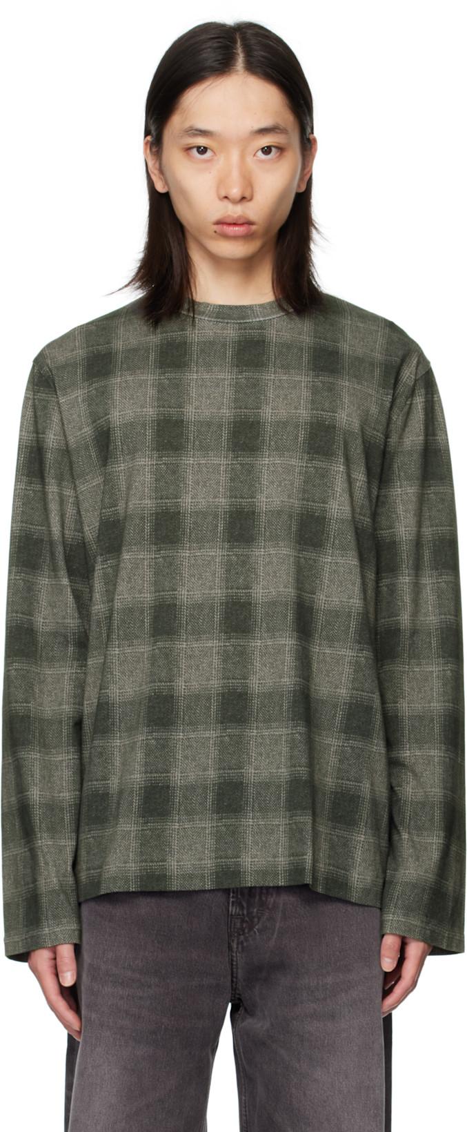 Gray Box Longsleeve T-shirt by OUR LEGACY