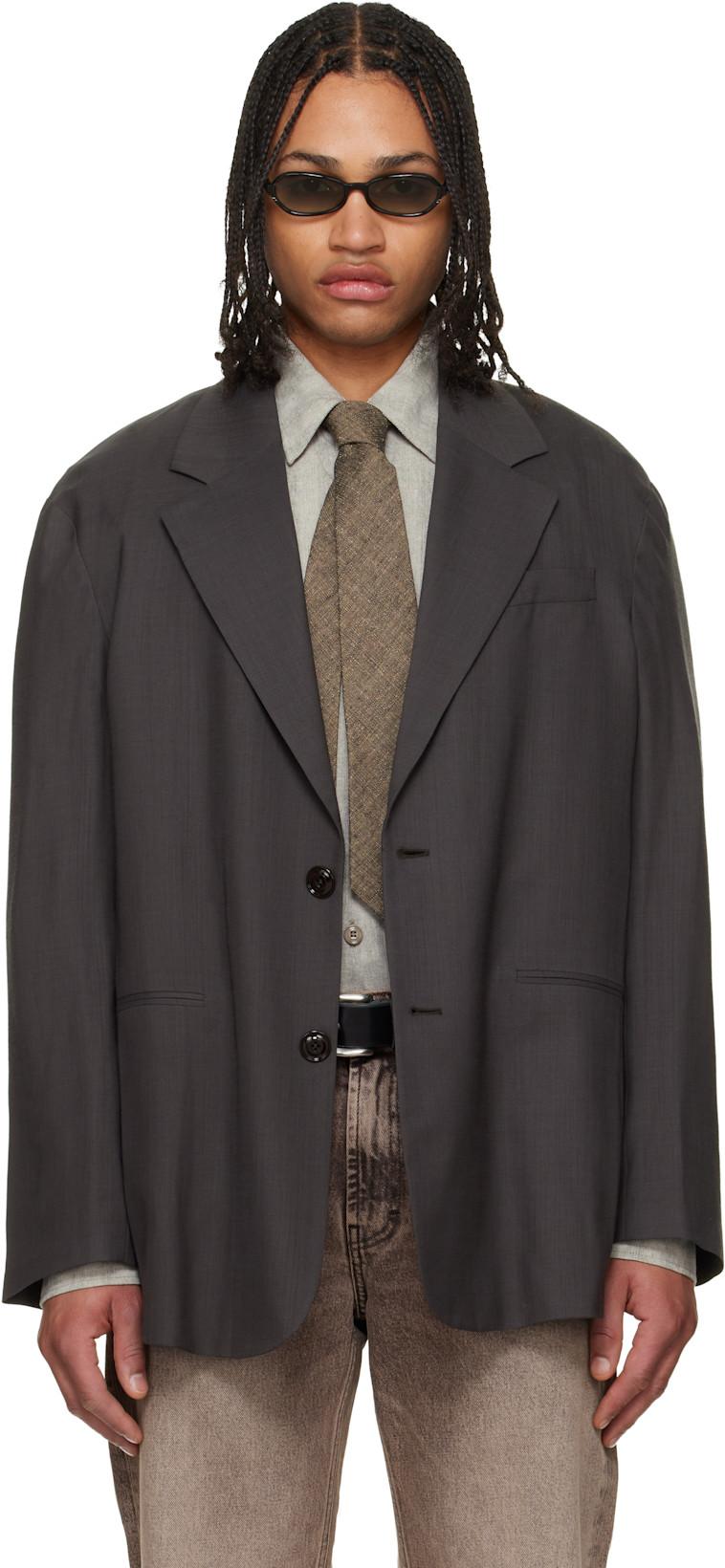 Gray Industry Blazer by OUR LEGACY