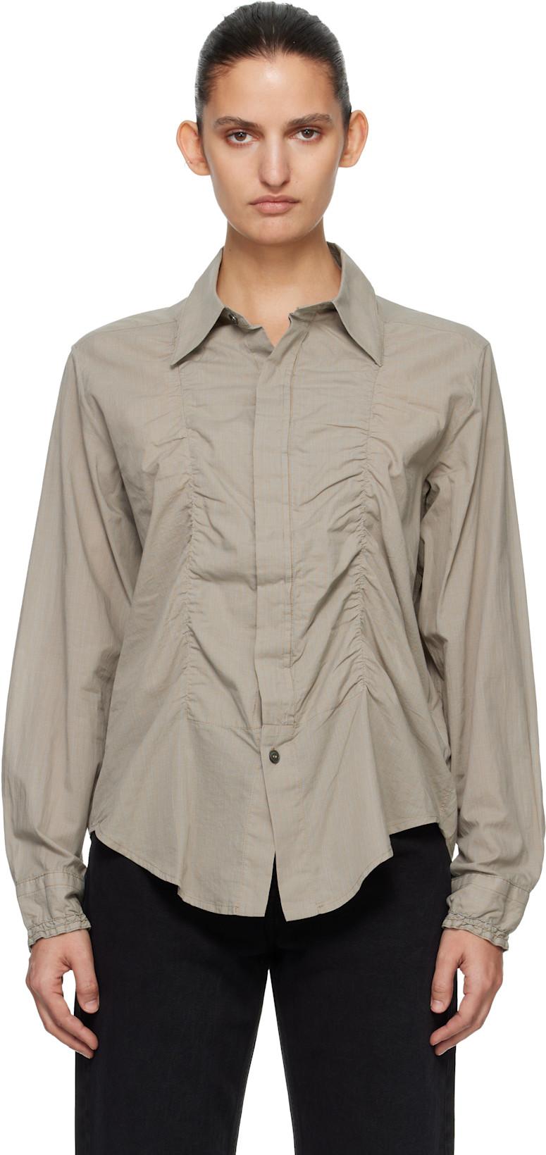 Gray Jumble Shirt by OUR LEGACY