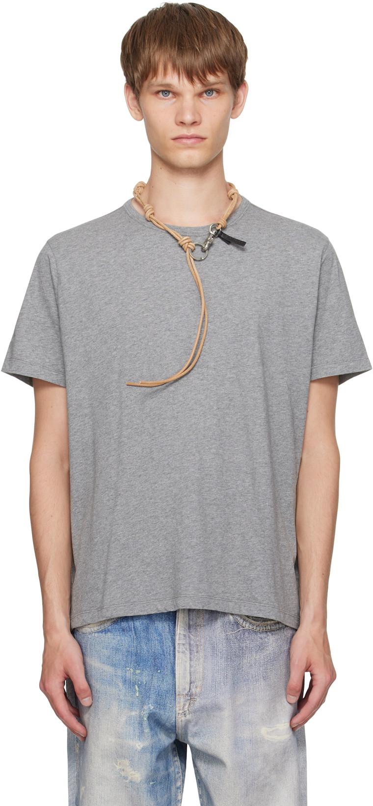 Gray New Box T-shirt by OUR LEGACY