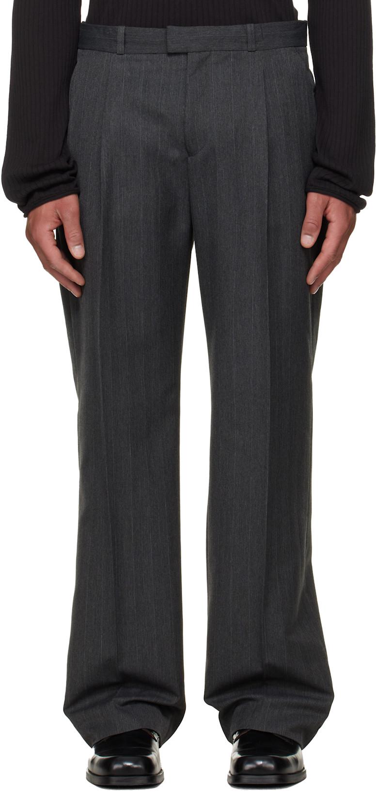 Gray Slack Trousers by OUR LEGACY