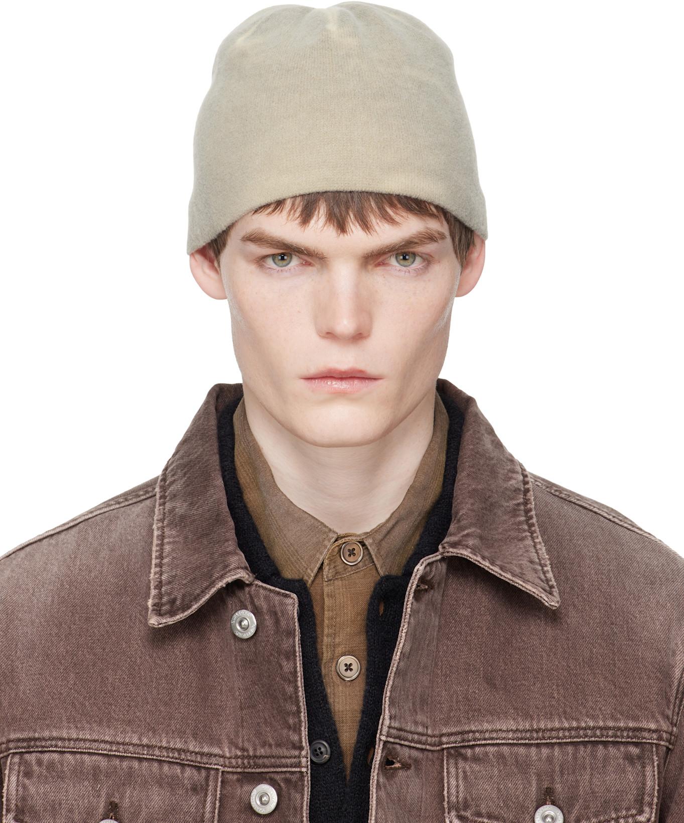 Gray Spray-Dyed Beanie by OUR LEGACY