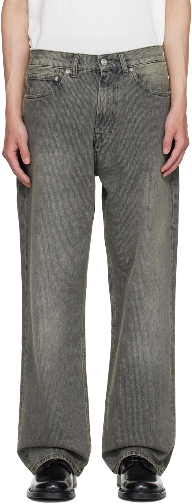 Gray Third Cut Jeans by OUR LEGACY