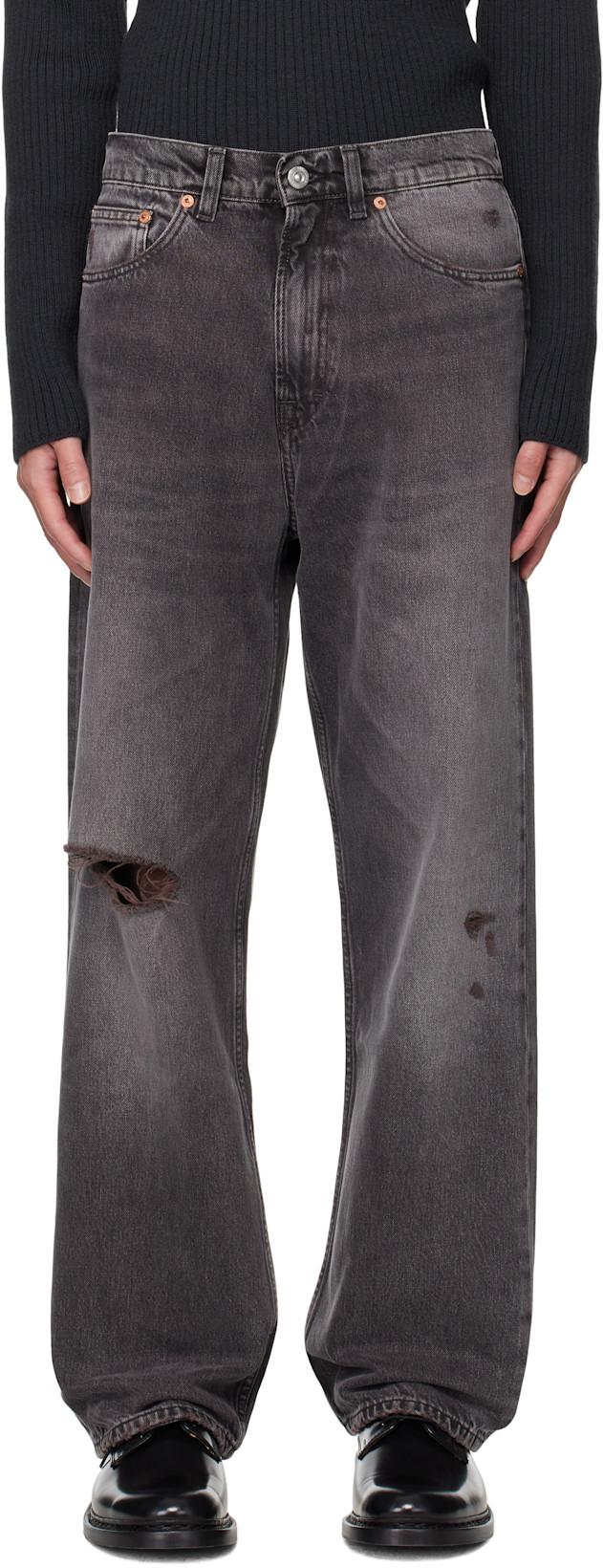 Gray Third Cut Jeans by OUR LEGACY