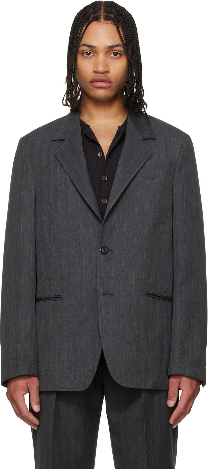 Gray Unconstructed Ceremony Blazer by OUR LEGACY