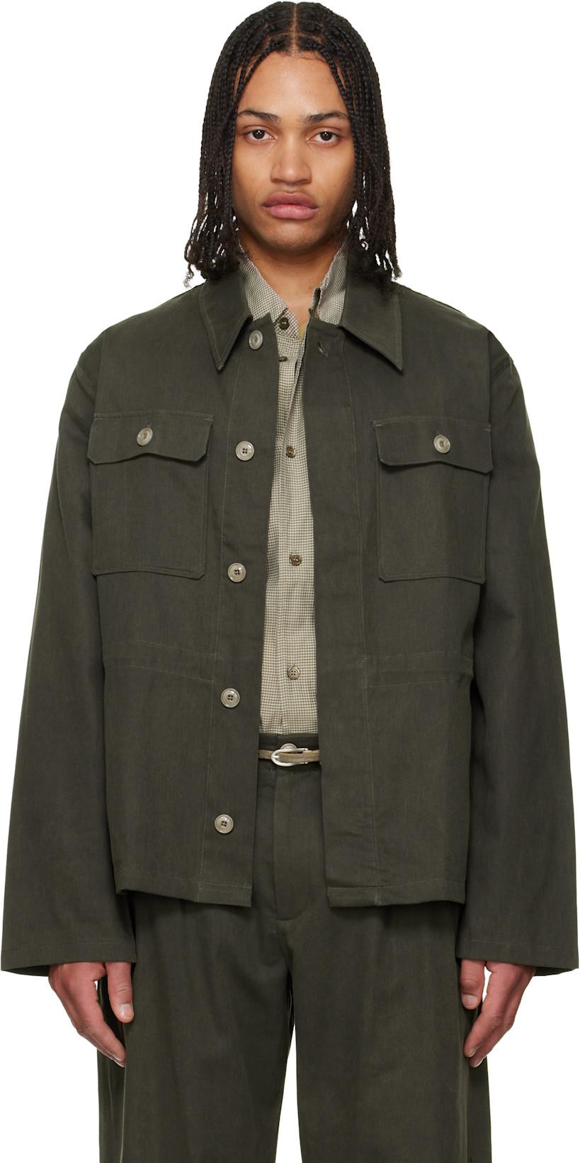 Green Unity Jacket by OUR LEGACY