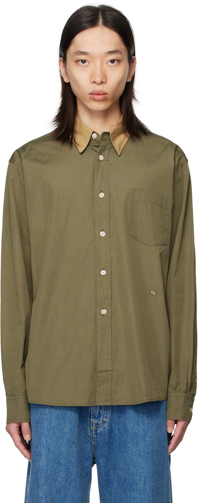 Khaki Beyond BD Shirt by OUR LEGACY