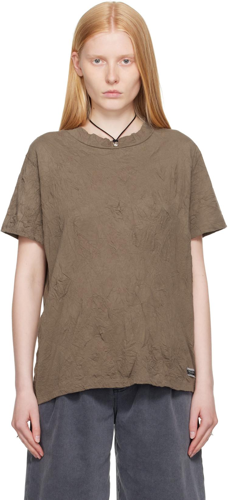 Khaki Bliss T-shirt by OUR LEGACY
