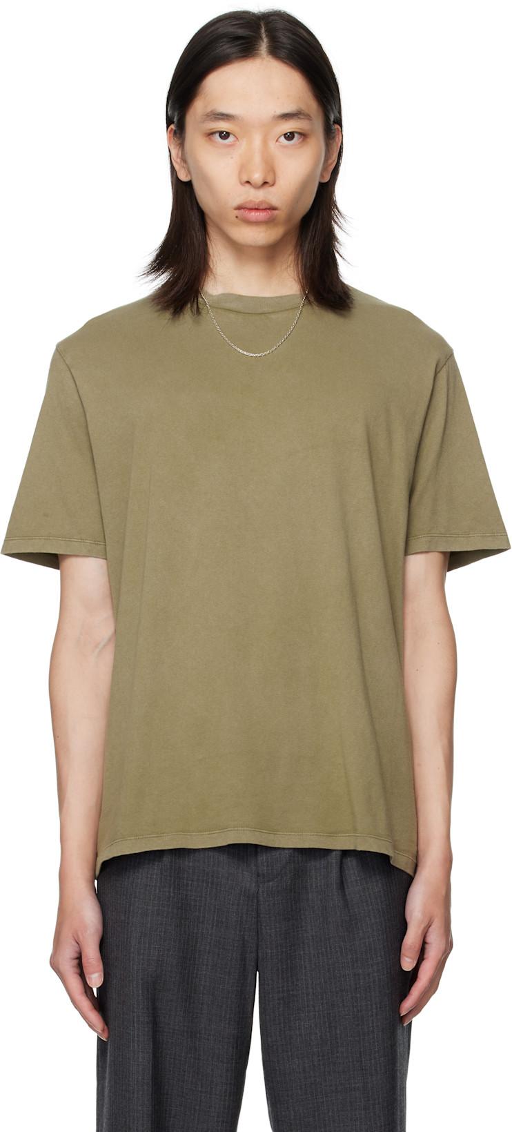 Khaki Box T-shirt by OUR LEGACY