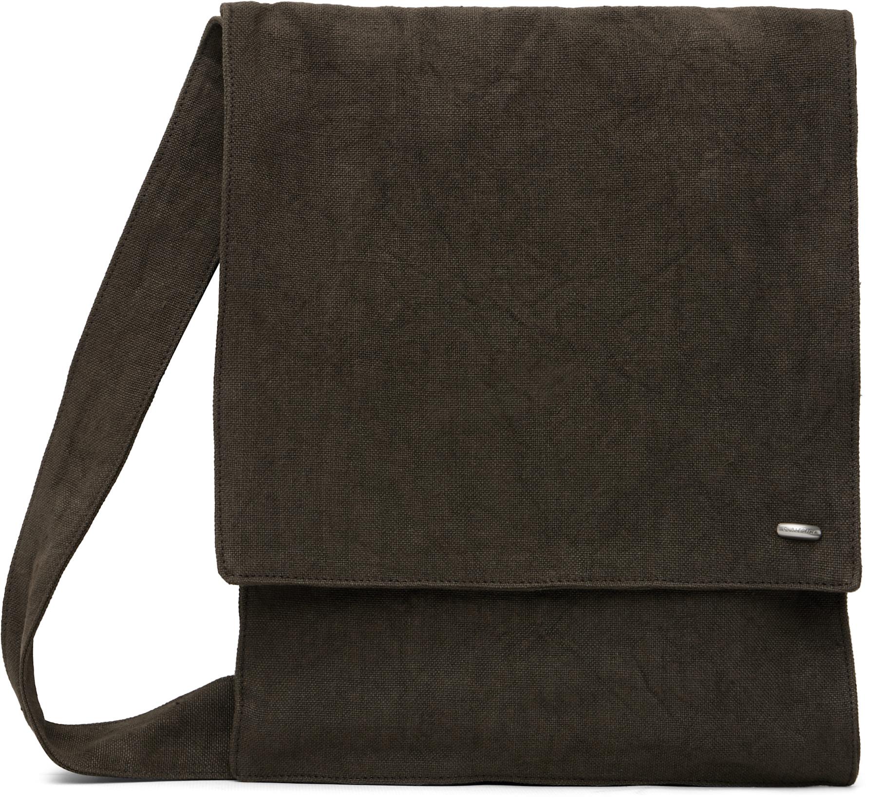 Khaki Slack Bag by OUR LEGACY