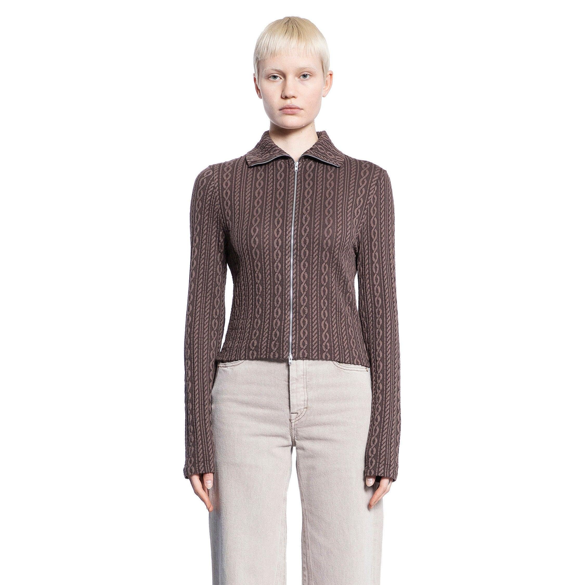 OUR LEGACY WOMAN BROWN KNITWEAR by OUR LEGACY
