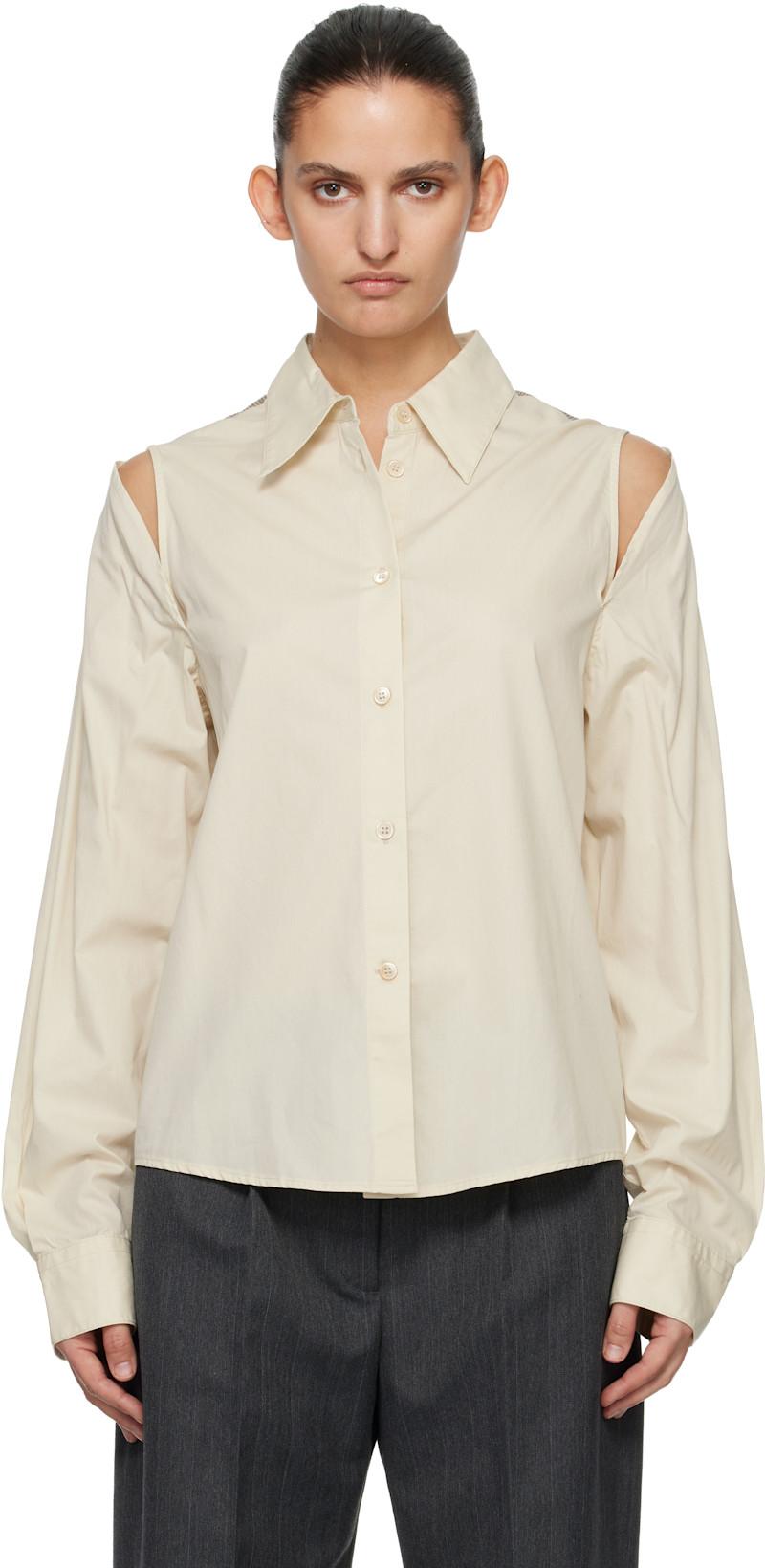Off-White Slip Shirt by OUR LEGACY