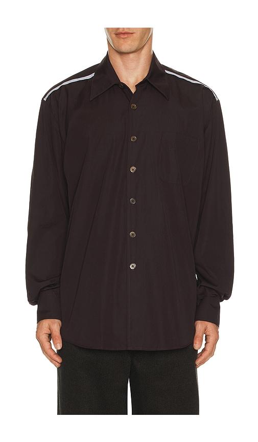 Our Legacy Above Shirt in Chocolate by OUR LEGACY