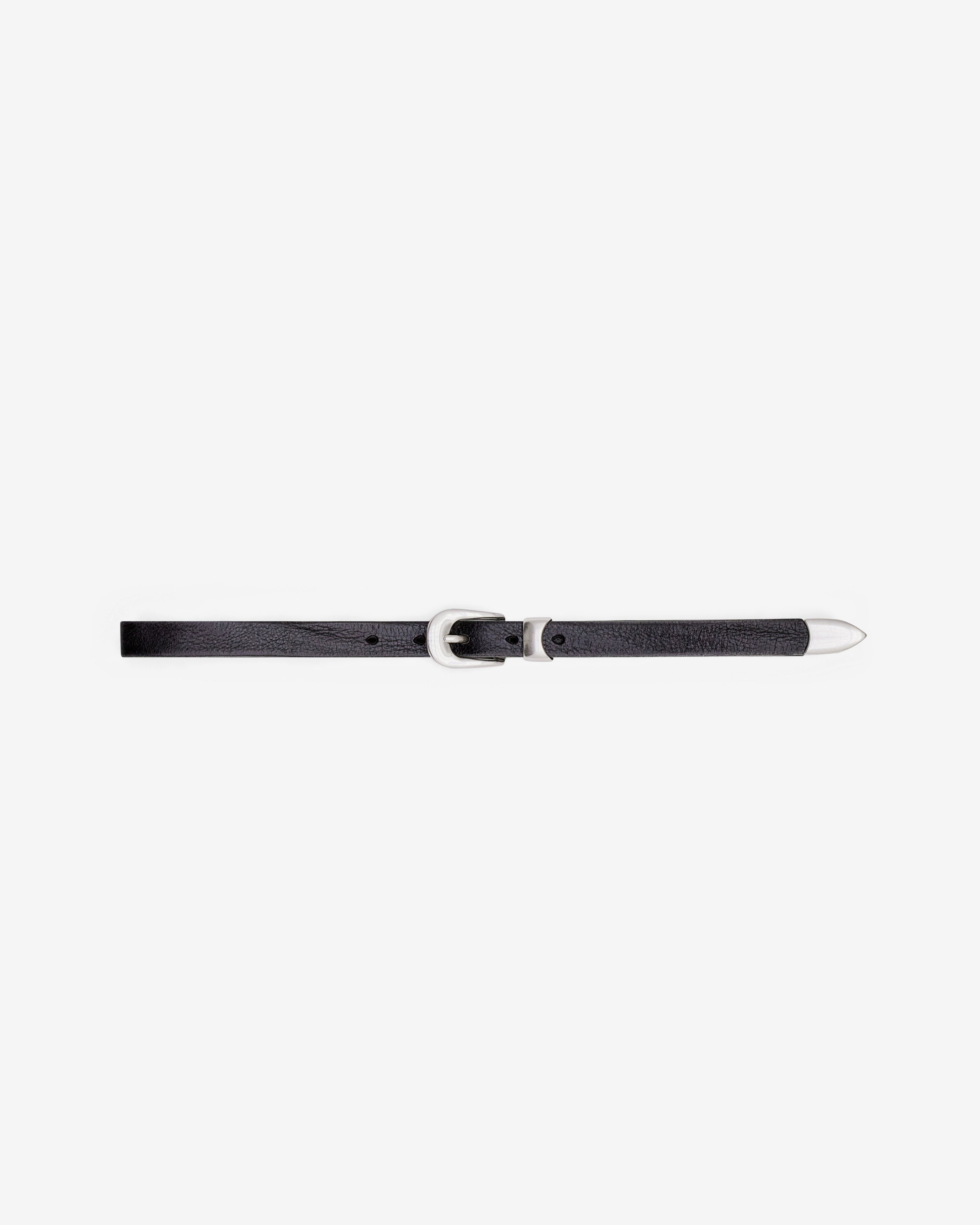 Our Legacy - Belt 2 Cm - (Black) by OUR LEGACY