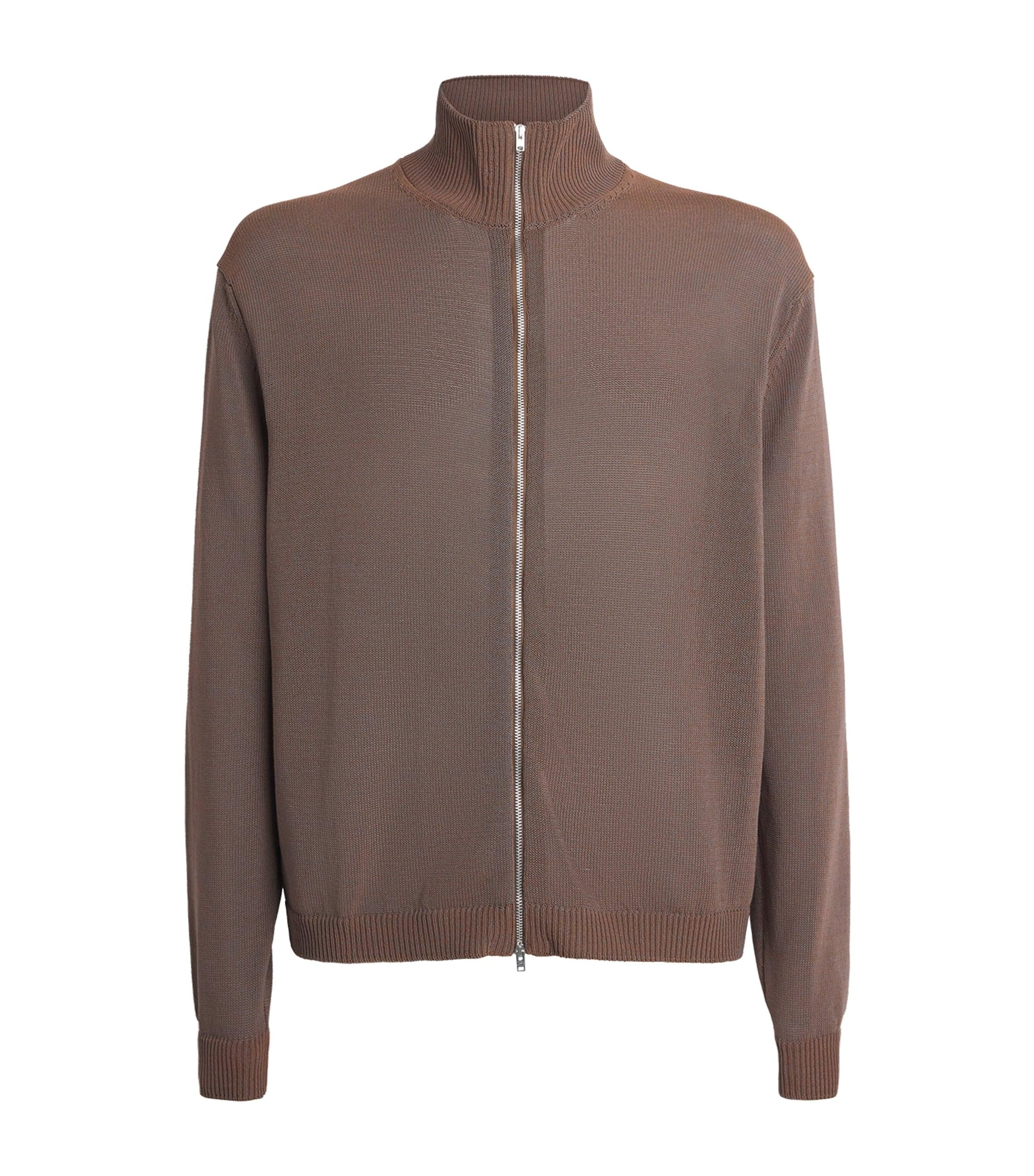 Our Legacy Cotton-Blend Float Funnel Zip-Up Sweatshirt by OUR LEGACY