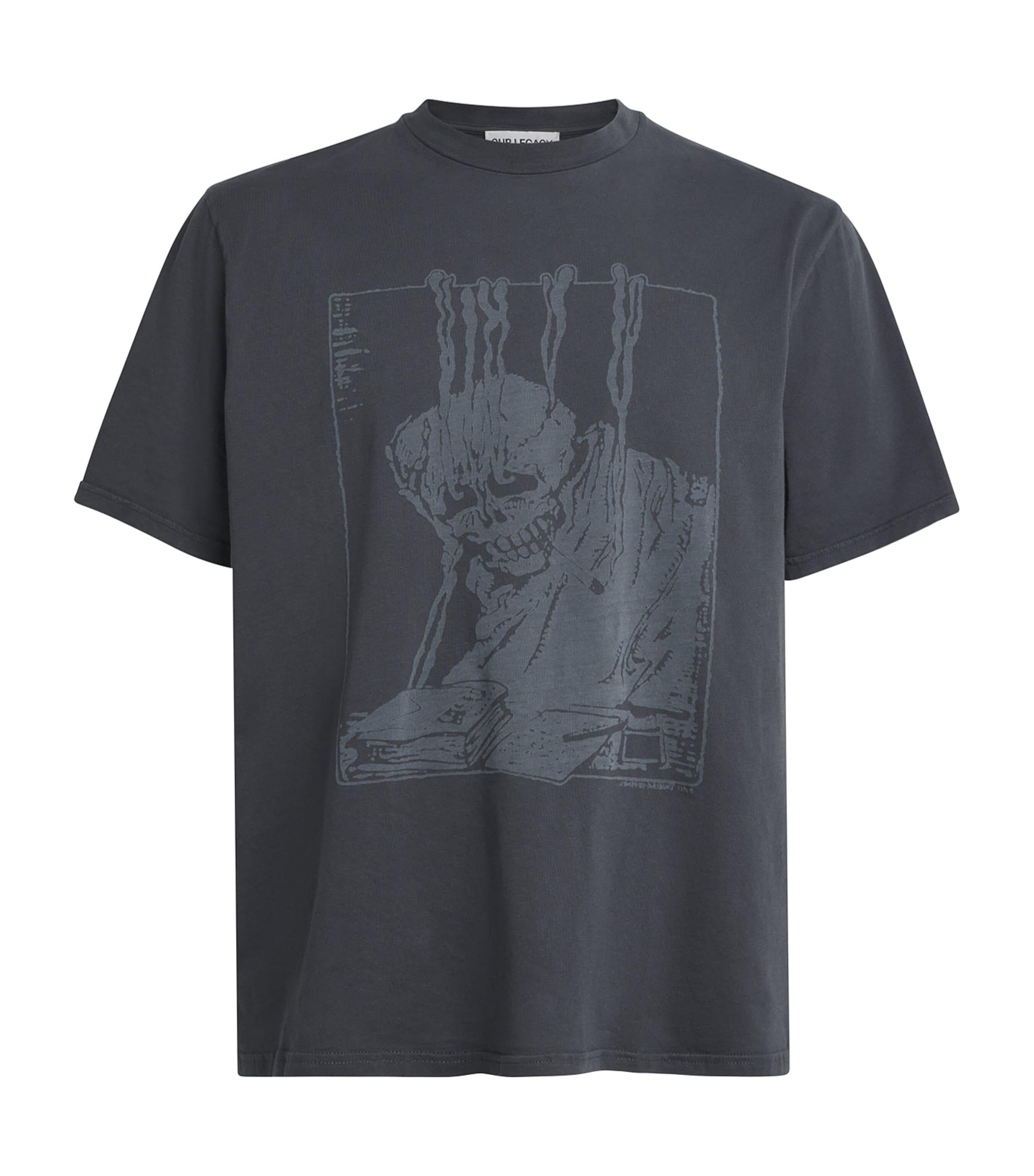 Our Legacy Cotton Box Graphic T-Shirt by OUR LEGACY