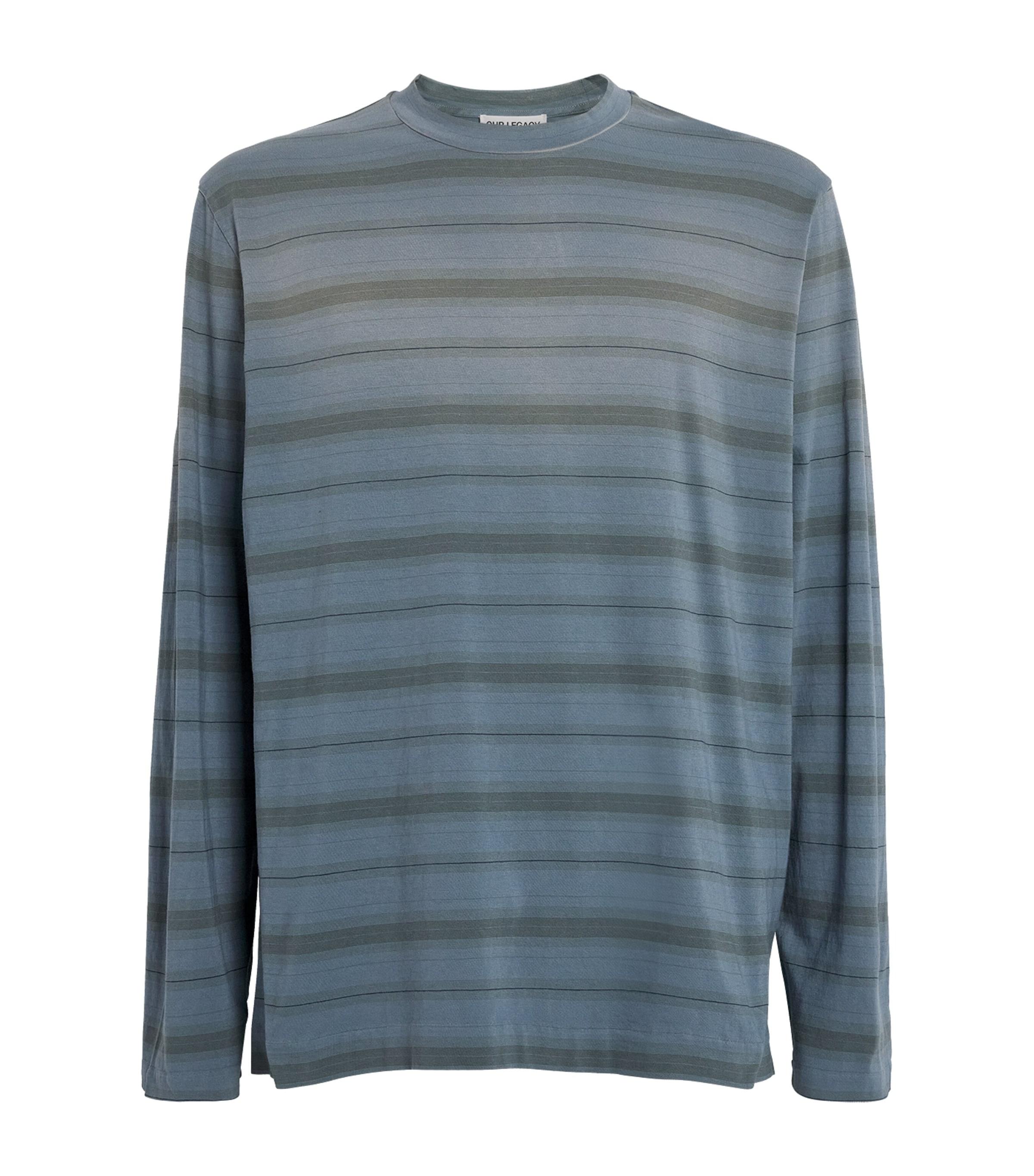 Our Legacy Cotton Long-Sleeve Stripe T-Shirt by OUR LEGACY