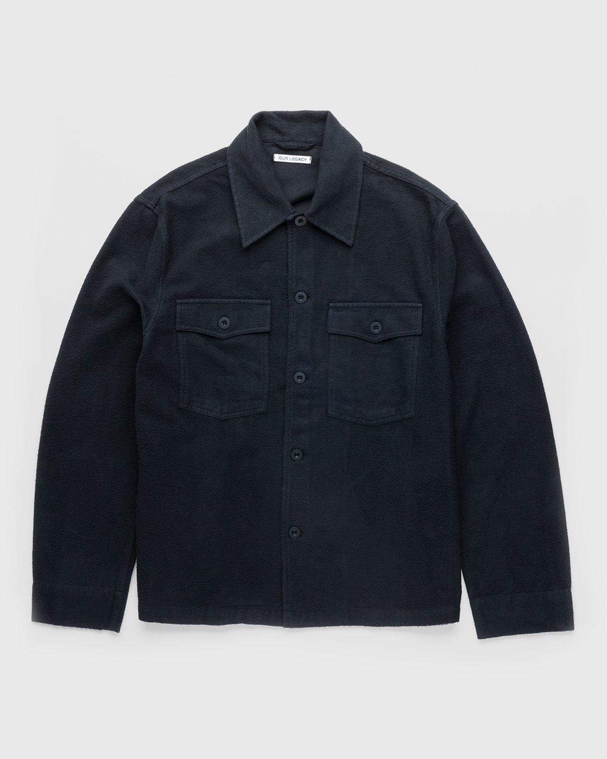 Our Legacy – Evening Coach Jacket Black Brushed by OUR LEGACY