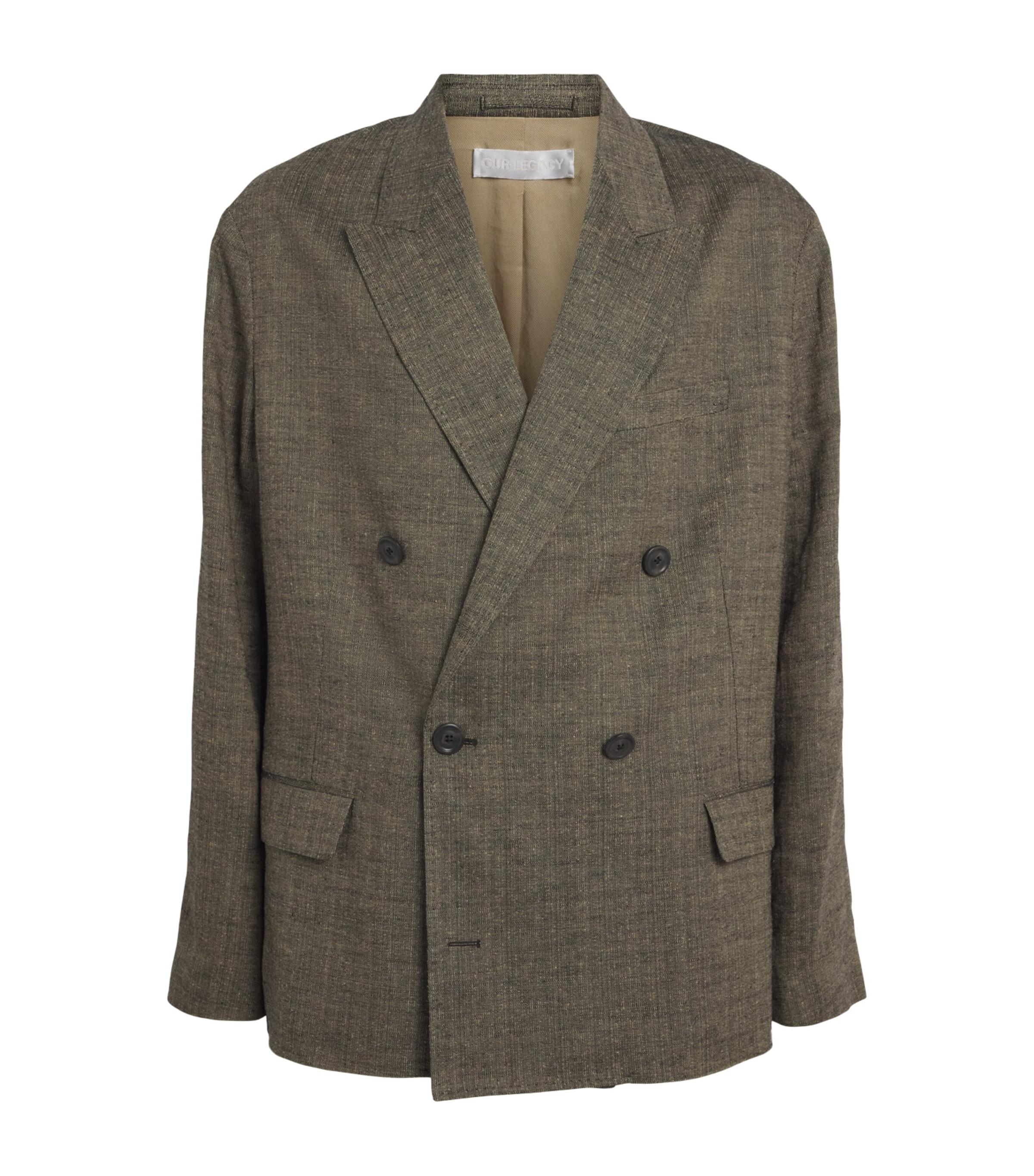 Our Legacy Linen-Silk-Cotton Halt Blazer by OUR LEGACY
