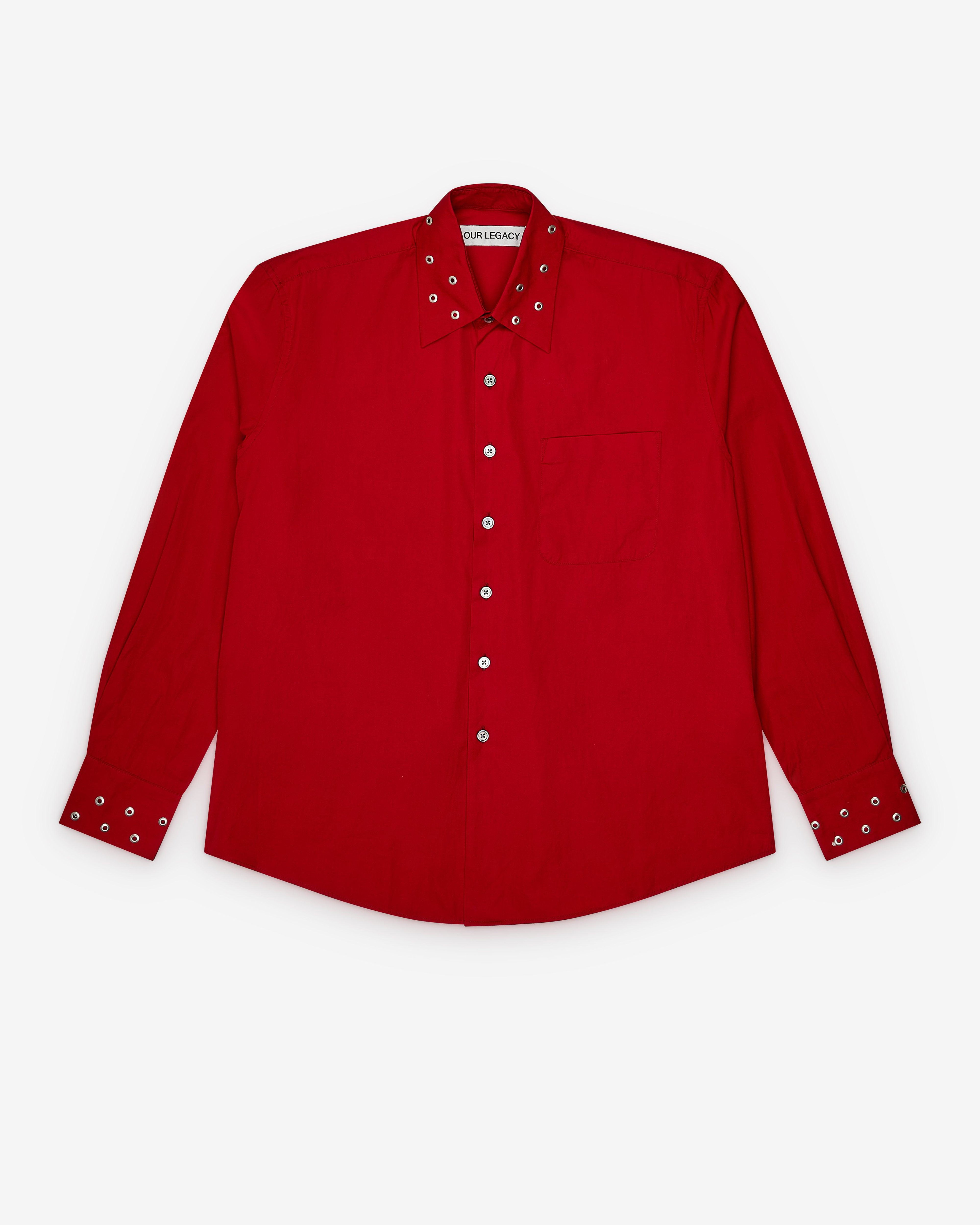 Our Legacy - Men's Above Shirt - (Red) by OUR LEGACY
