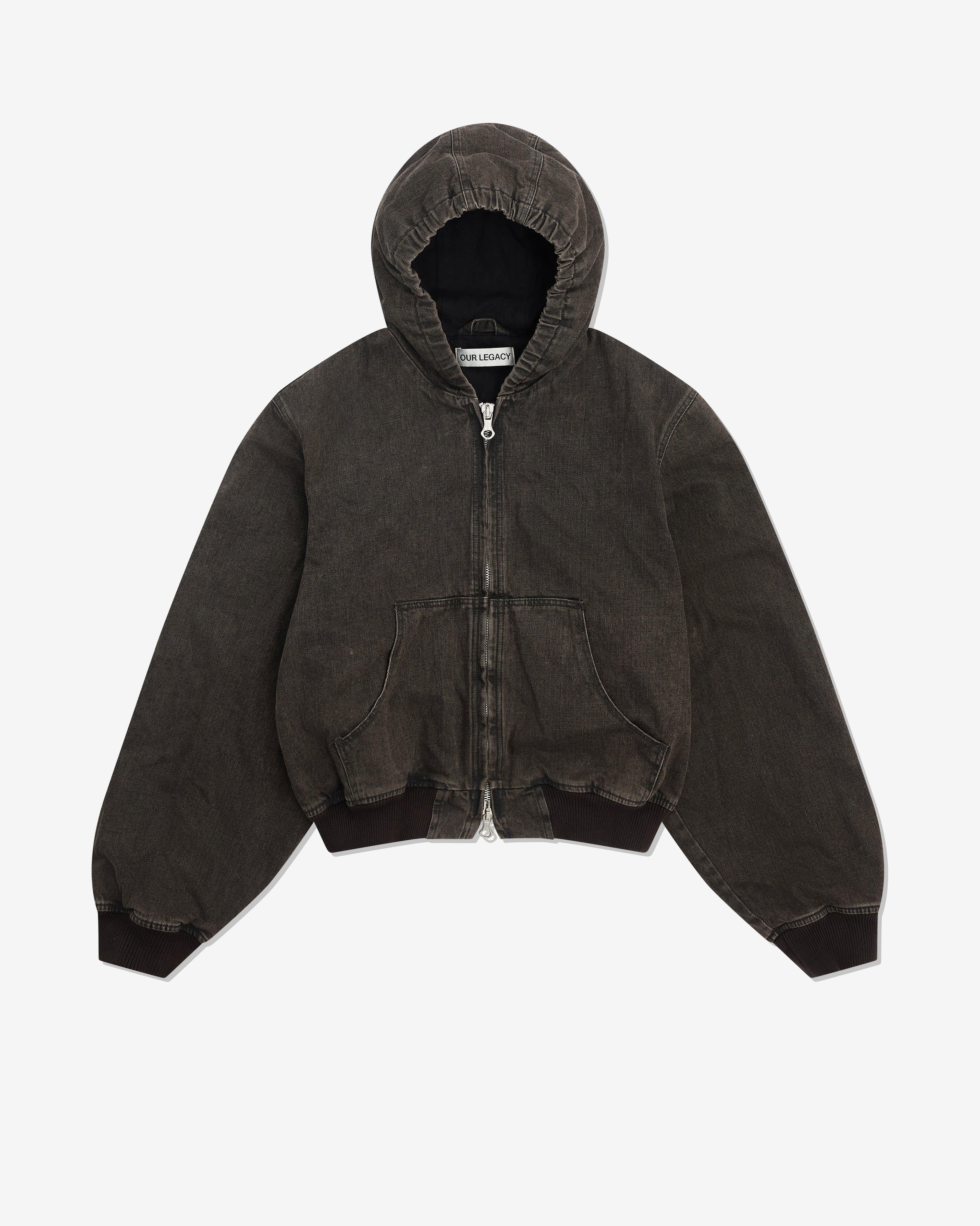 Our Legacy - Men’s Bank Jacket - (Black Coated Wash) by OUR LEGACY